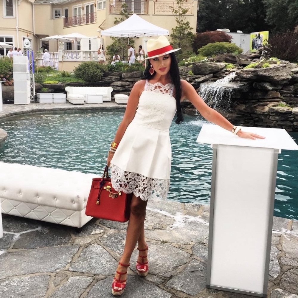 ALEXIS DRESS with Lace detail